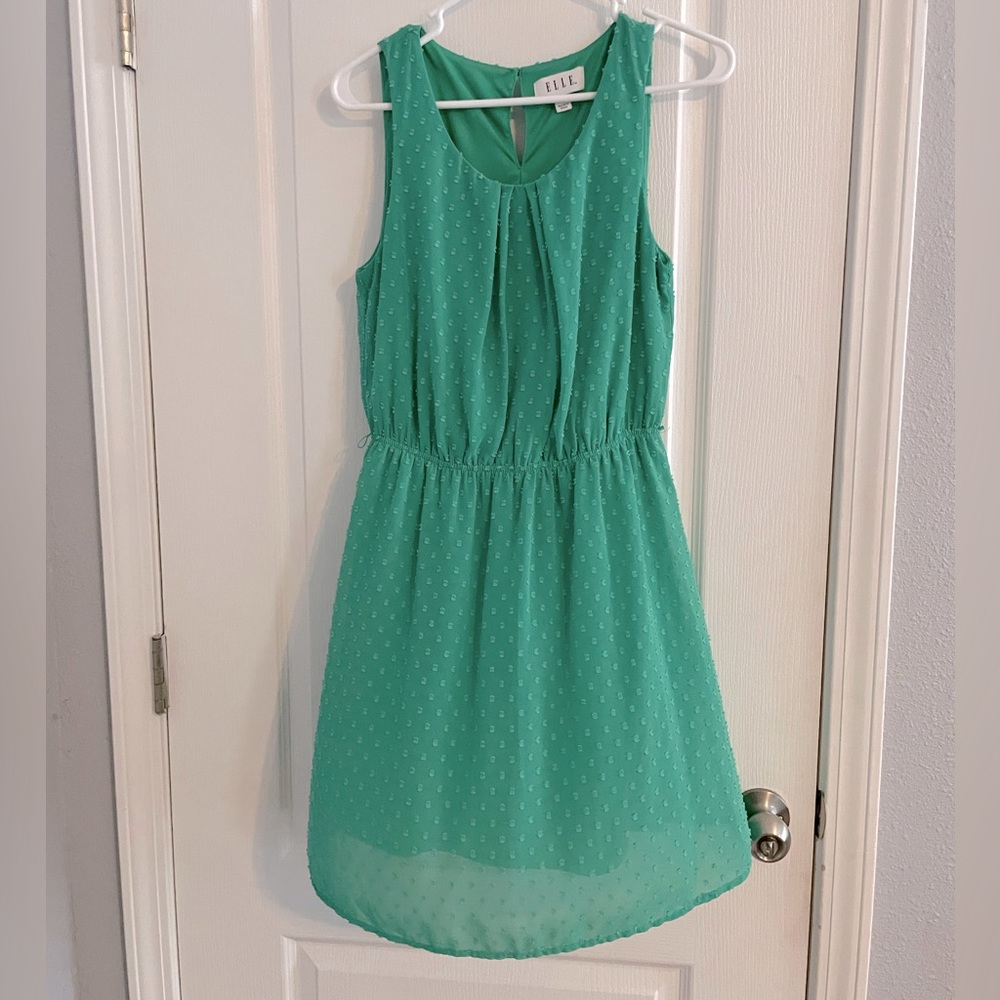 EUC Women’s Elle Green Casual Dress Size 6